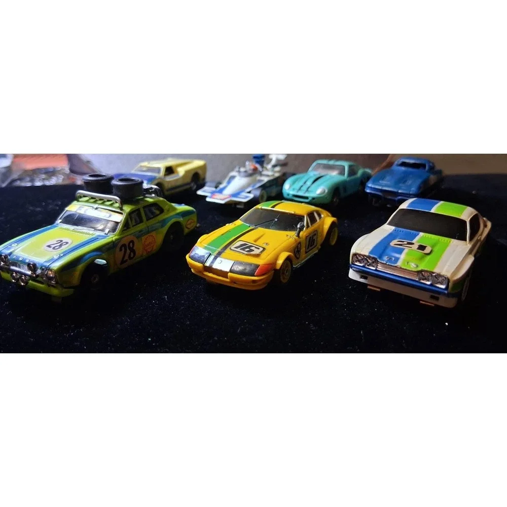 Vintage Aurora AFX G-Plus Ferrari Daytona Coupe #16 HO scale slot car 1976-1981